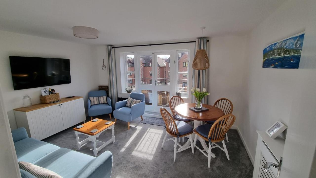 Apartmán Hightide - 2 Bed With Parking, Balcony & Sea View. Swanage Exteriér fotografie