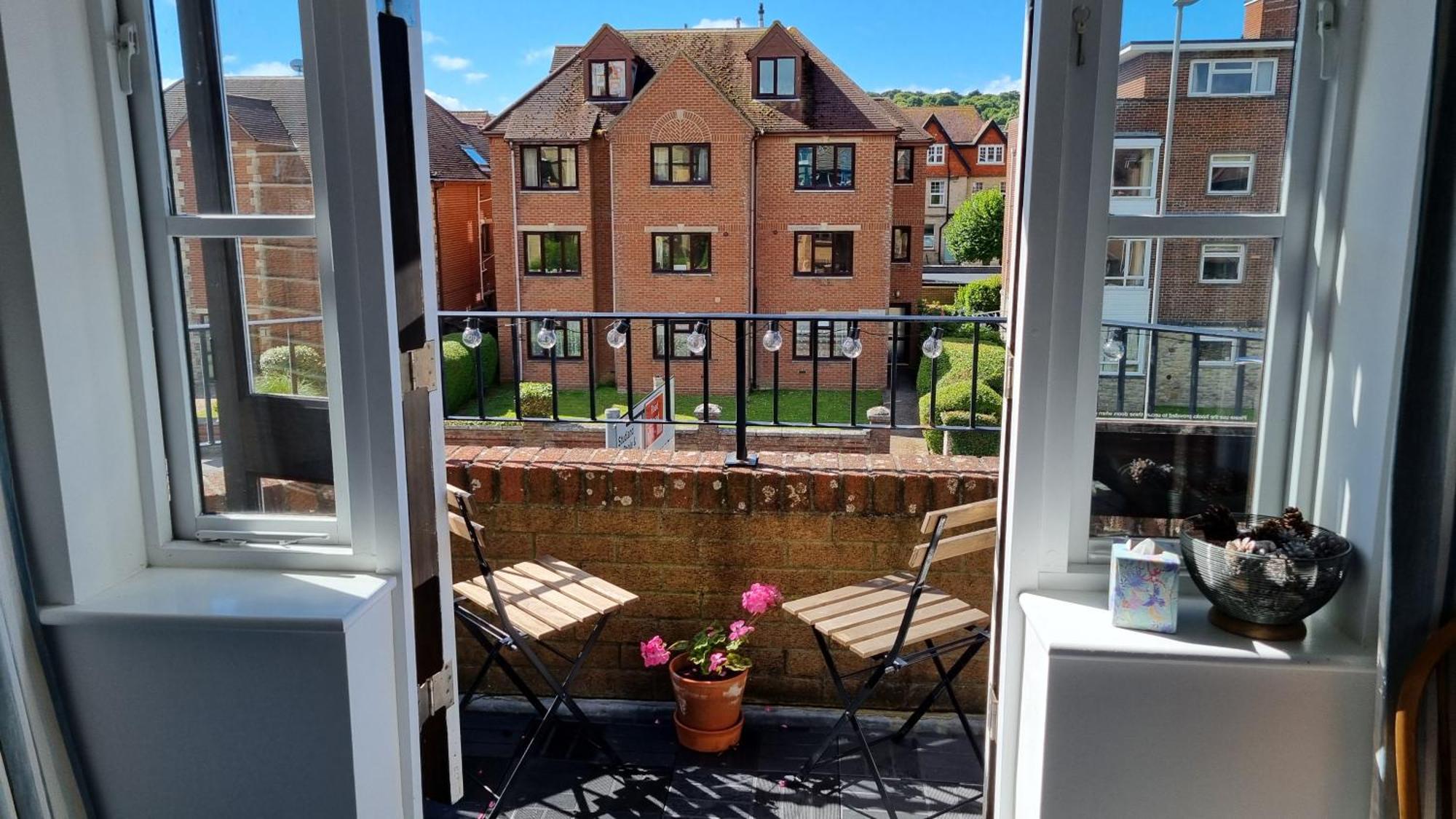 Apartmán Hightide - 2 Bed With Parking, Balcony & Sea View. Swanage Pokoj fotografie